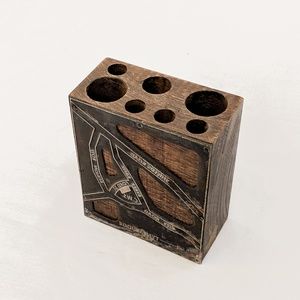 One of a kind pencil holder
